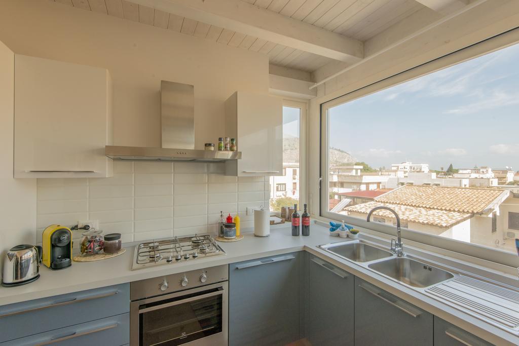 La Terrazza Del Baglio Apartman Mondello Kültér fotó